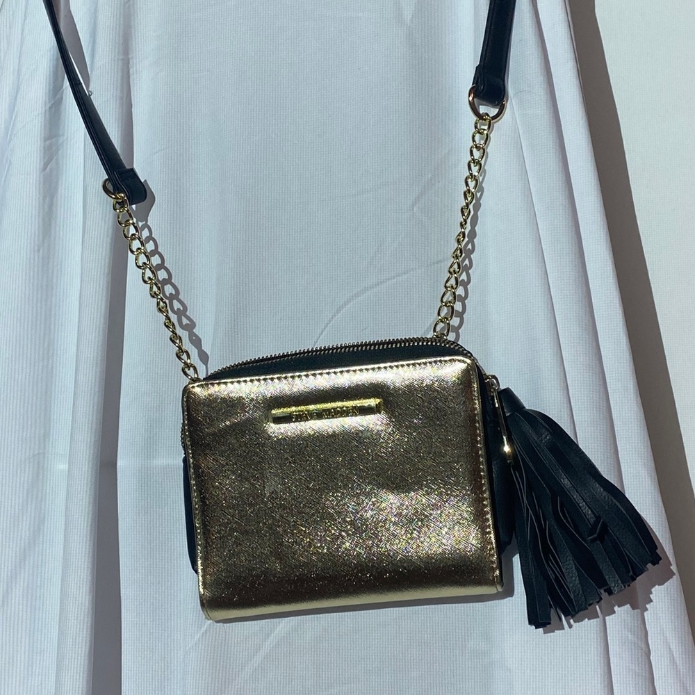 Steve Madden Gold Shoulder Clutch